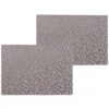 Wicotext Placemats - 4 Stuks - Stones - Grijs - 43 X 30 Cm