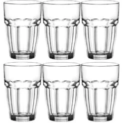 Bormioli Rocco Drinkglazen - Tumbler - 6 Stuks - Glas - 360 Ml