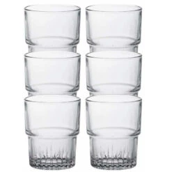 Duralex Koffieglazen Empilable - Transparant - Glas - 200 Ml