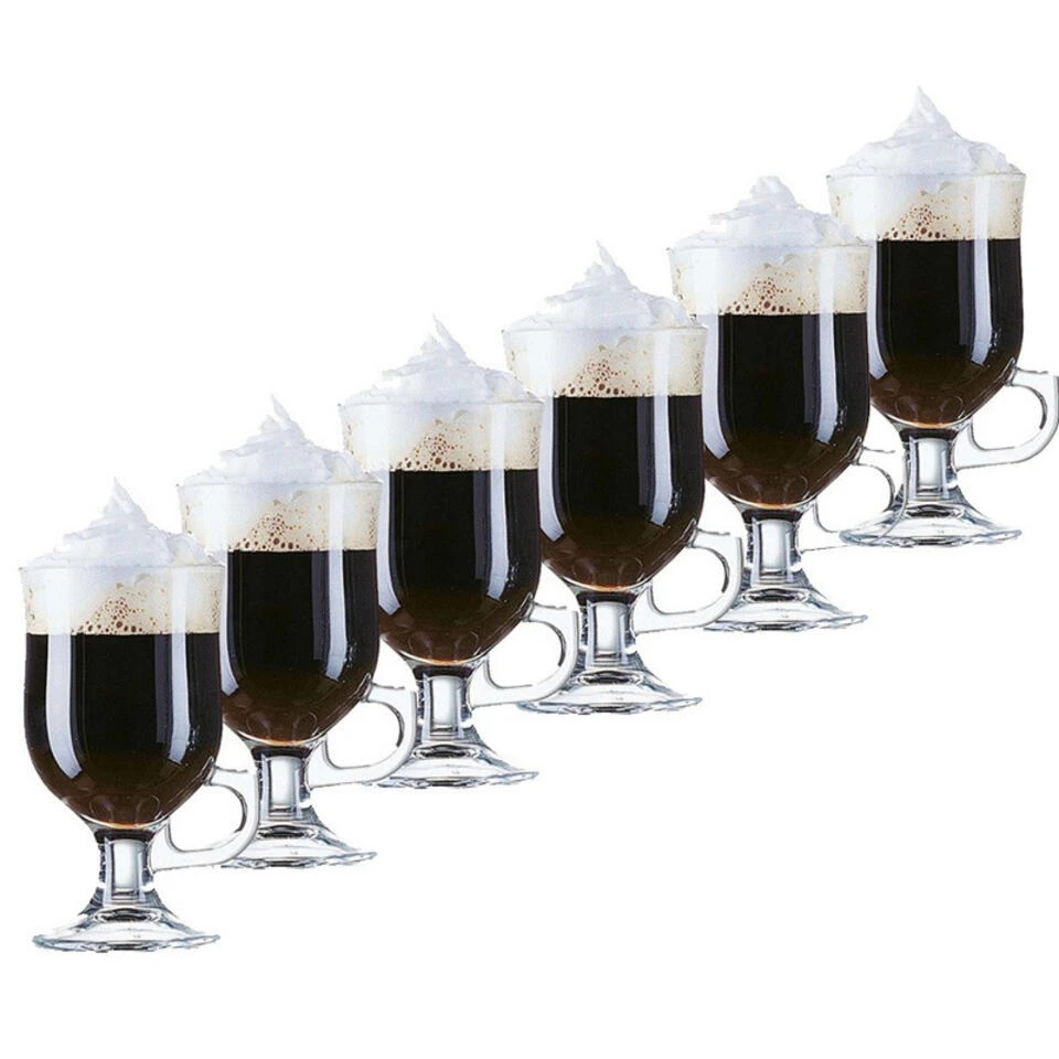 Arcoroc Irish Coffee Glazen - Transparant - Glas - 240 Ml