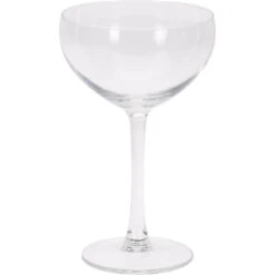 Merkloos Champagneglazen - 4 Stuks - Glas - Transparant - 240 Ml