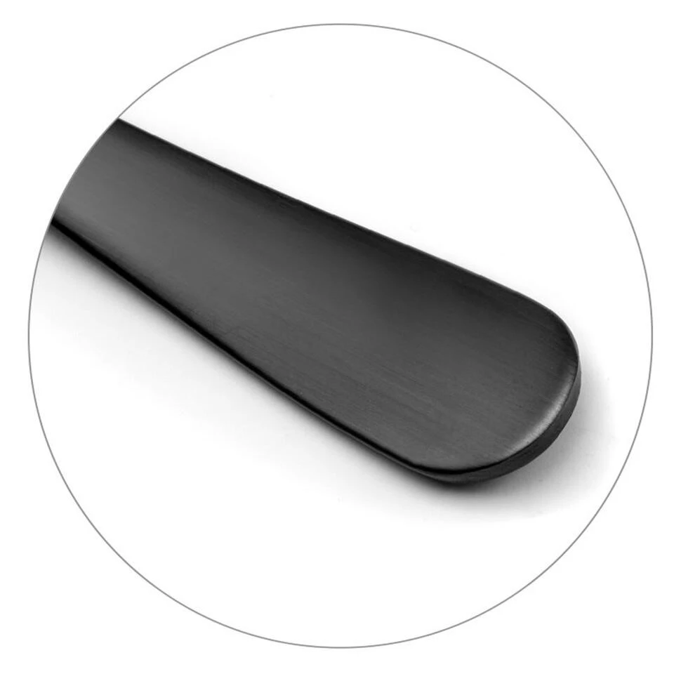 Amefa Austin Black 6 Koffielepels - Afbeelding 3