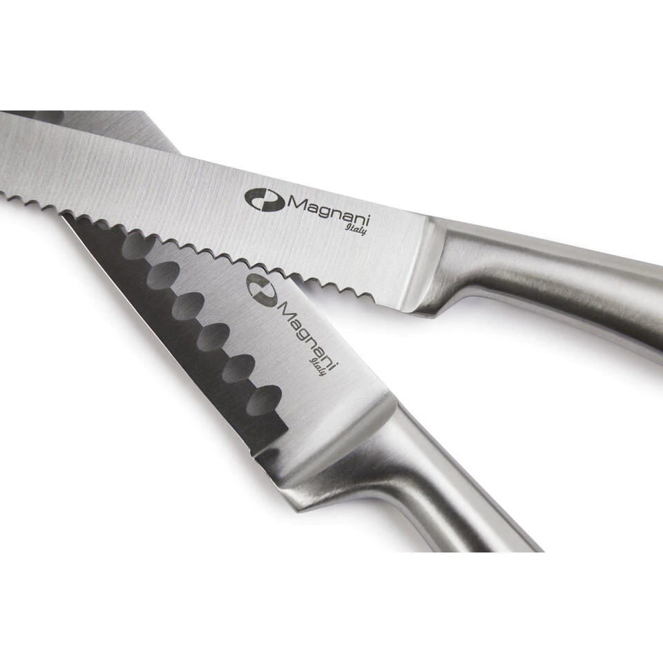 Magnani 8-delige Zilveren Messenset - Afbeelding 4