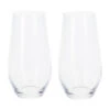 Merkloos Drinkglazen - 4 Stuks - Kristalglas - 580 Ml