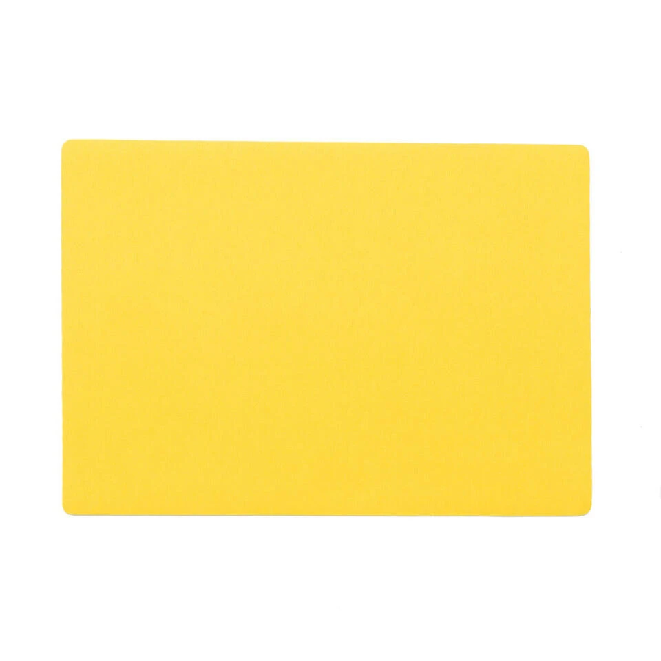 Wicotex Placemat Plain - Luxe - Geel - 43 X 30 Cm