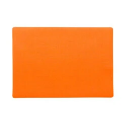 Wicotex Placemat Plain - Luxe - Oranje - 43 X 30 Cm