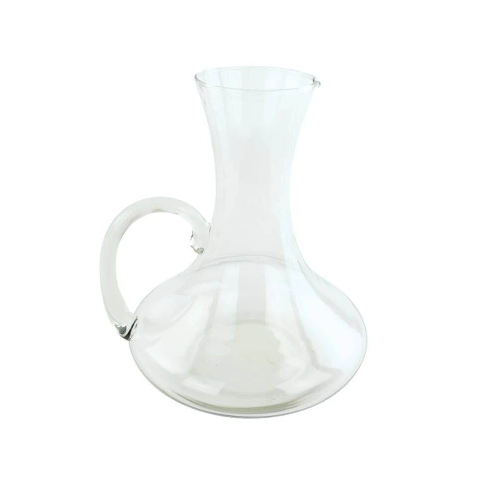 Orange85 Decanteer Karaf Met Oor 1.5L Wijn Beluchter Decanteerkan Glas