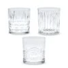 Orange85 Waterglazen 33 Cl Set Van 3 Chique Drinkglazen Transparant