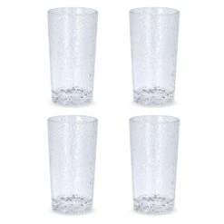 Orange85 Waterglazen 260 Ml 4 Stuks Drinkglazen Vaatwasserbestendig