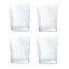 Orange85 Waterglazen Whiskeyglazen Set Van 4 Tumbler Transparant 370 Ml Glas