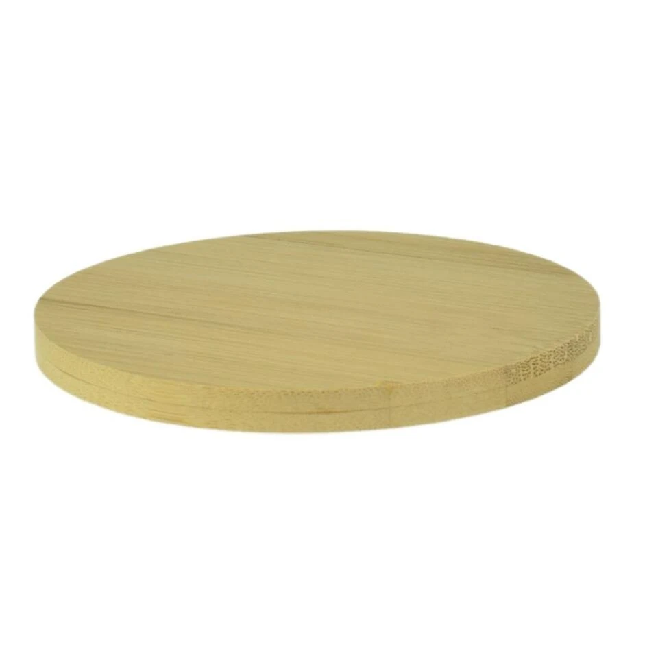 Orange85 Onderzetters Rond Bamboe 4 Stuks - Afbeelding 2