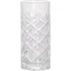 Excellent Houseware Longdrinkglazen - 6 Stuks - Glas - Relief - 250 Ml
