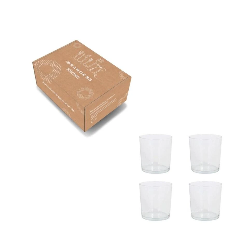 Orange85 Drinkglazen Pinta Rond 360 Ml Set Van 4 - Afbeelding 4