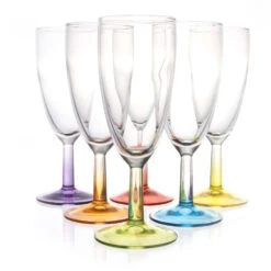 Arcoroc Champagneglazen - 6 Stuks - Glas - 140 Ml