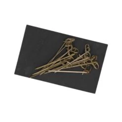 Cosy & Trendy Serveerplank - Grijs - Leisteen - Met Prikkers - 18 Cm