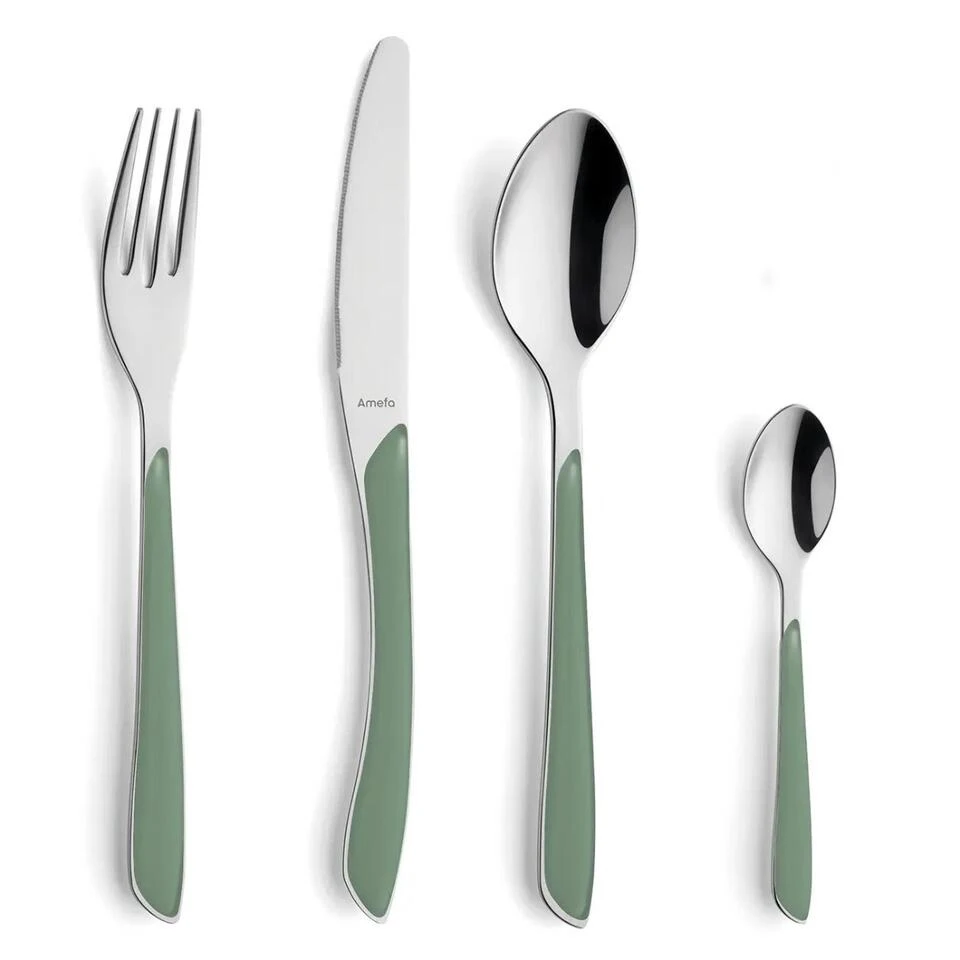 Amefa Eclat Groen Bestek - Set Van 24