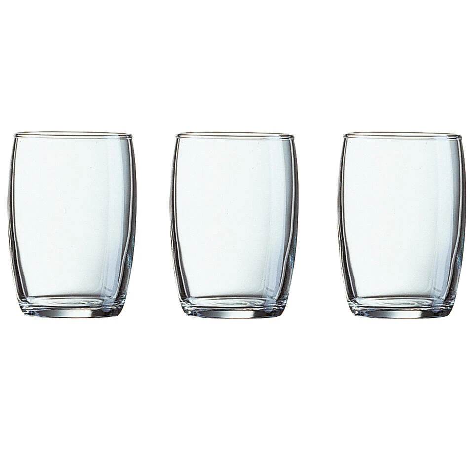 Arcoroc Drinkglazen - 6 Stuks - Transparant - Glas - 160 Ml