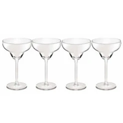 Royal Leerdam Cocktailglazen Margarita - 4 Stuks - Glas - 300 Ml