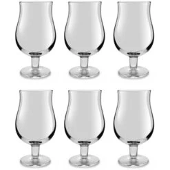 Royal Leerdam Bierglazen Mainz - 6 Stuks - Tulpglazen - 400 Ml