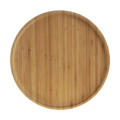Secret De Gourmet Serveerplank - Bamboe - D26,5 Cm