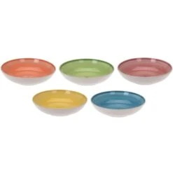 Orange85 Soepkom 5 Kleuren Diepe Borden 20cm Aardewerk