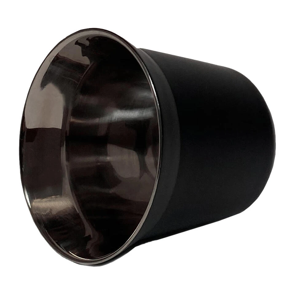 Krumble Espressokopjes Staal Set Van 4 - Zwart - Afbeelding 3