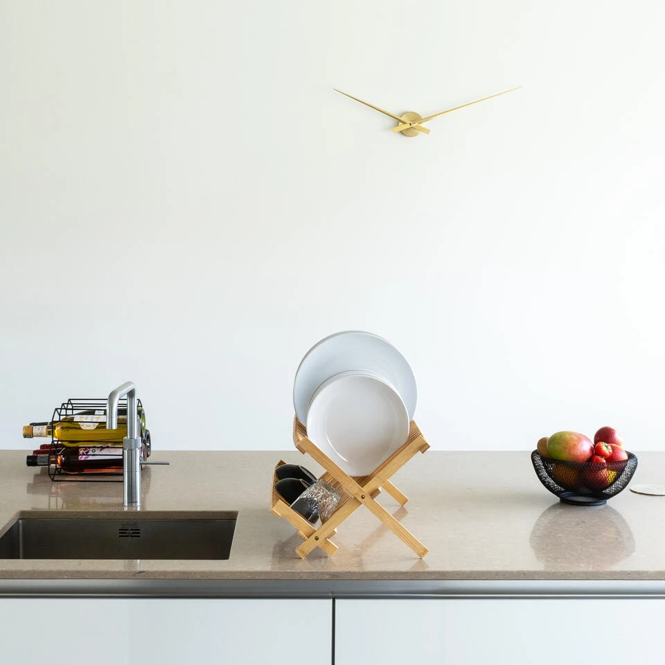 QUVIO Fruitschaal Metaal Mesh - Zwart - Afbeelding 2