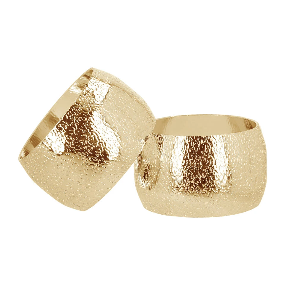 QUVIO Servetringen - Set Van 4 - Goud - Afbeelding 2