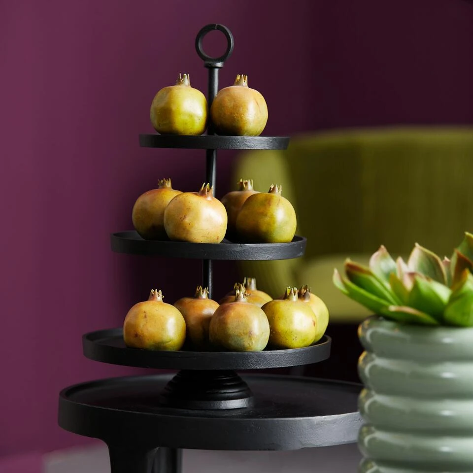 Etagère Marozu - Zwart - 3 Laags - Afbeelding 2