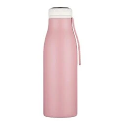 Ecoffee Cup Warm/Koud Dubbelwandig Thermosfles - 500 Ml - Roze