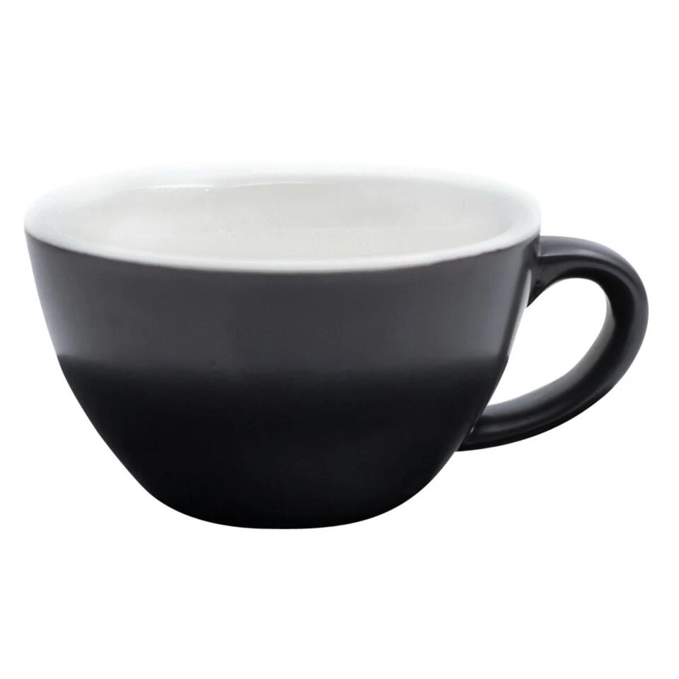 Barista Innovations Nero - Koffiekopje Regular - Set Van 6 - 150ml - Mat Zwart - Afbeelding 2