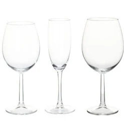 Excellent Houseware Wijnglazen Set - 18-delig - Glas - 3 Soorten