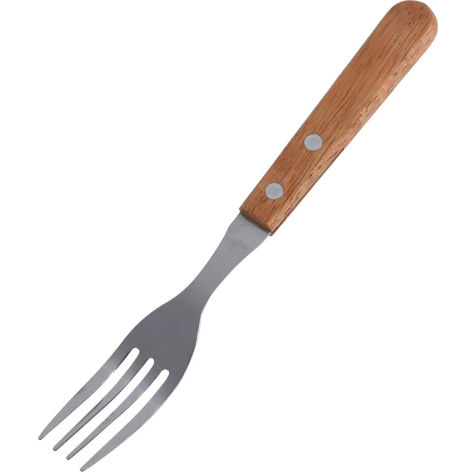 Merkloos Trendoz BBQ Vorken Set - 6 Stuks - RVS - Zilver - 22 Cm