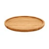 Kinvara Serveerplank - Voor Voedsel-hapjes - Bamboe - Rond - 25 Cm