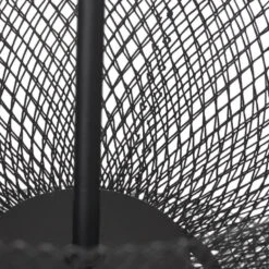 5five Fruitschaal-fruitmand - Dubbel - Zwart - Metaal - 29 X 38 Cm