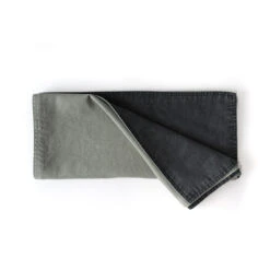 Dutch Rose Tafelloper 40x150 Cm Dubbelzijdig Groen-grijs