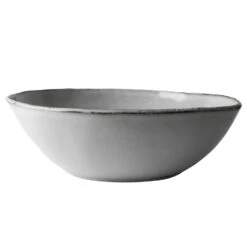 Dutch Rose Schaal 33 Cm Licht Grijs