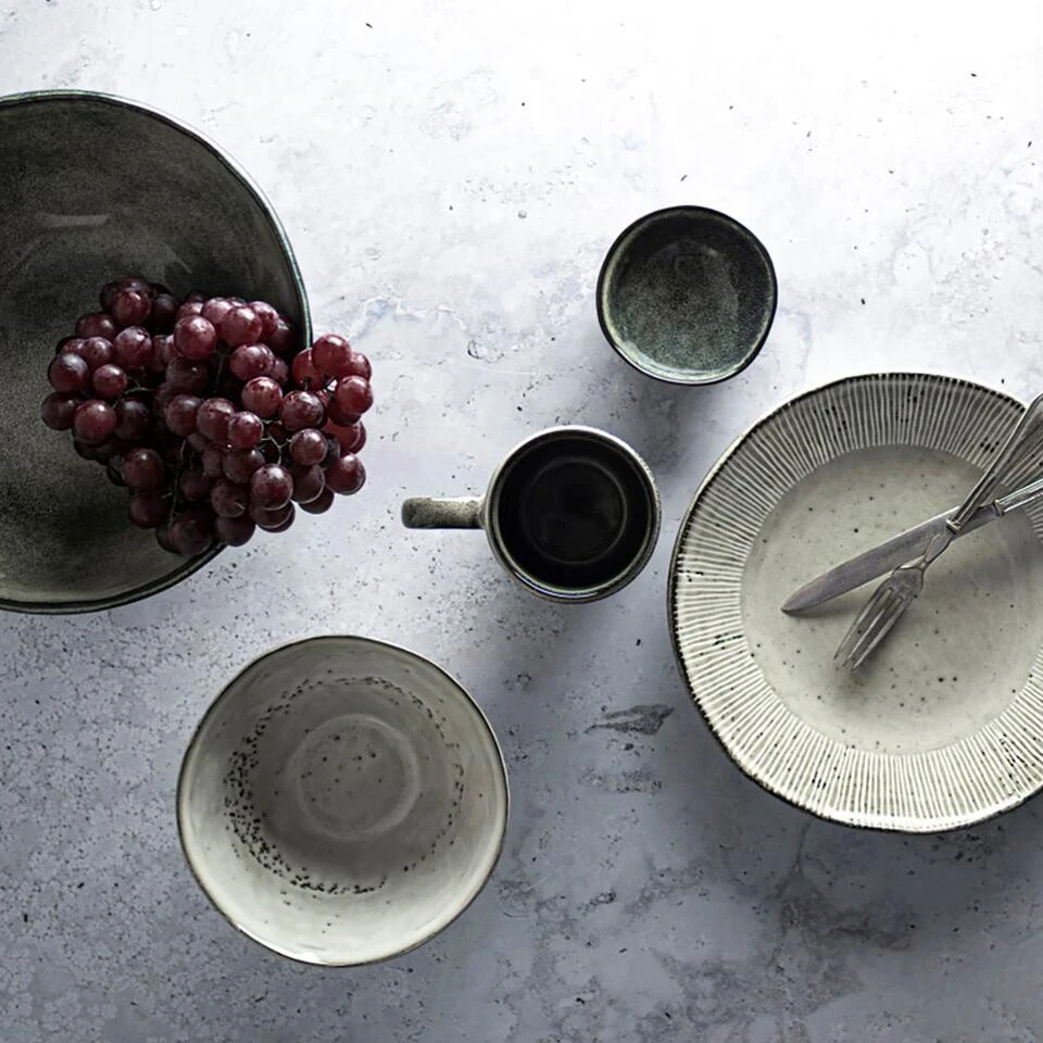 Dutch Rose Schaal 33 Cm Creme - Afbeelding 3