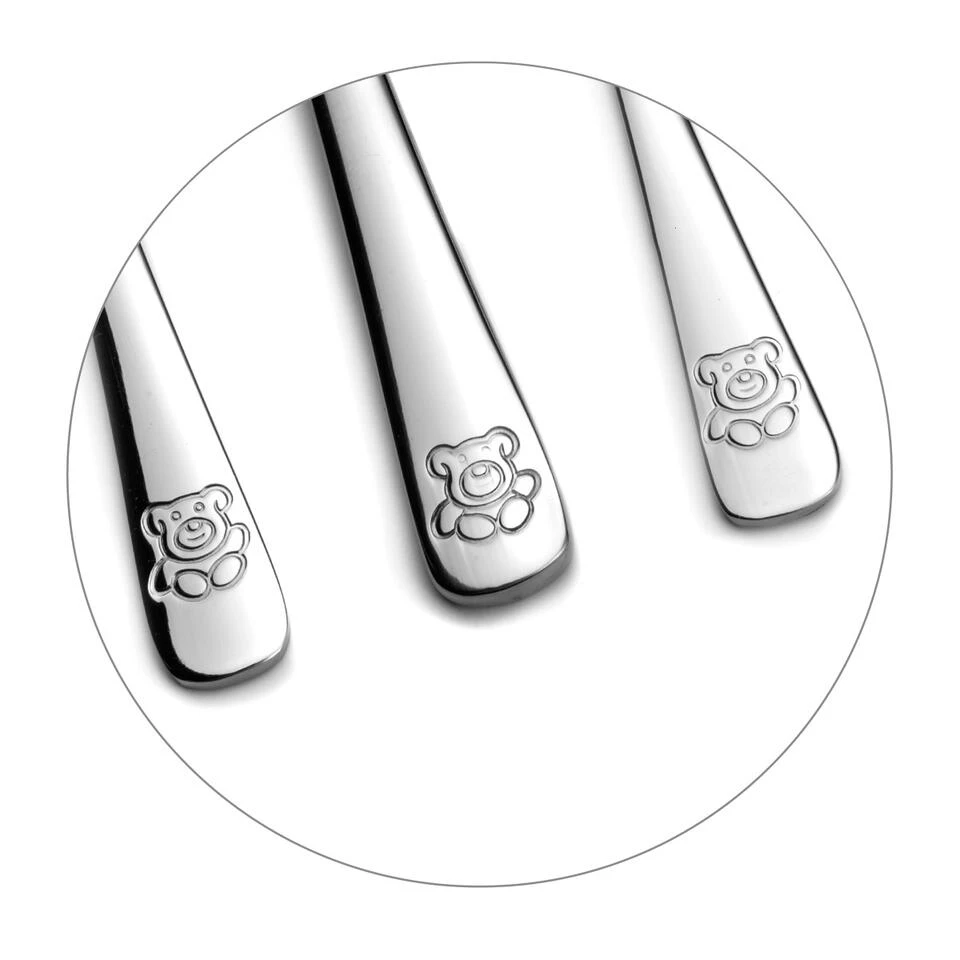 Amefa Teddy - 4-delige Kinderbestekset - Afbeelding 2