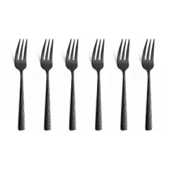 Amefa Felicity - 6 Gebaksvorkjes - Zwart
