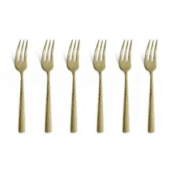 Amefa Felicity - 6 Gebaksvorkjes - Champagne