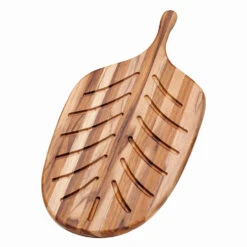 Teakhaus Canoe Collection - Broodplank Met Greep 43x23cm