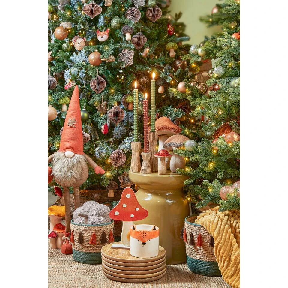 Mica Decorations Duko Bord - Ø40 Cm - Bruin - Afbeelding 2