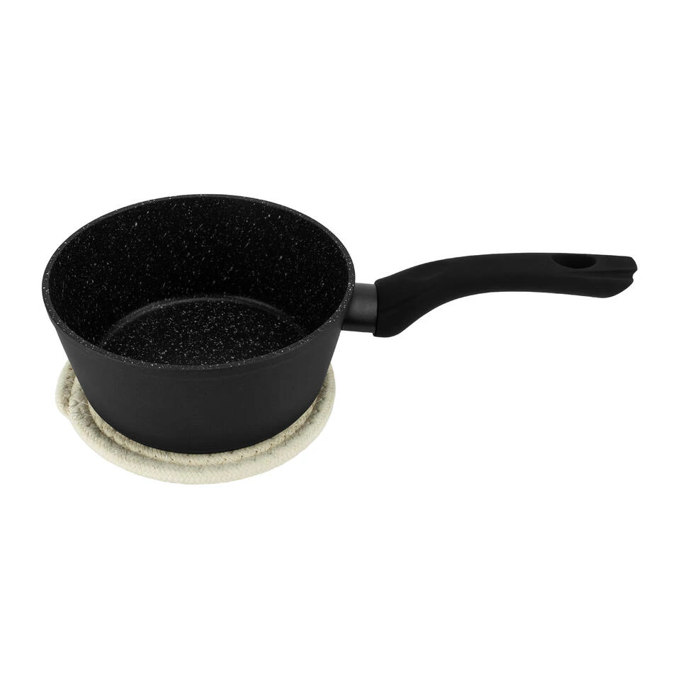 Krumble Pannenonderzetter Rond - Katoen - Beige - Afbeelding 3