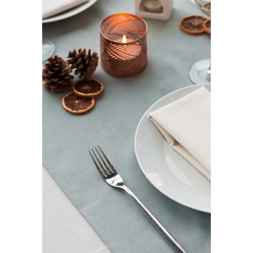 Mistral Home - TAFELKLEED - Box - 150 X 250 Cm - Muntgroen - Afbeelding 2