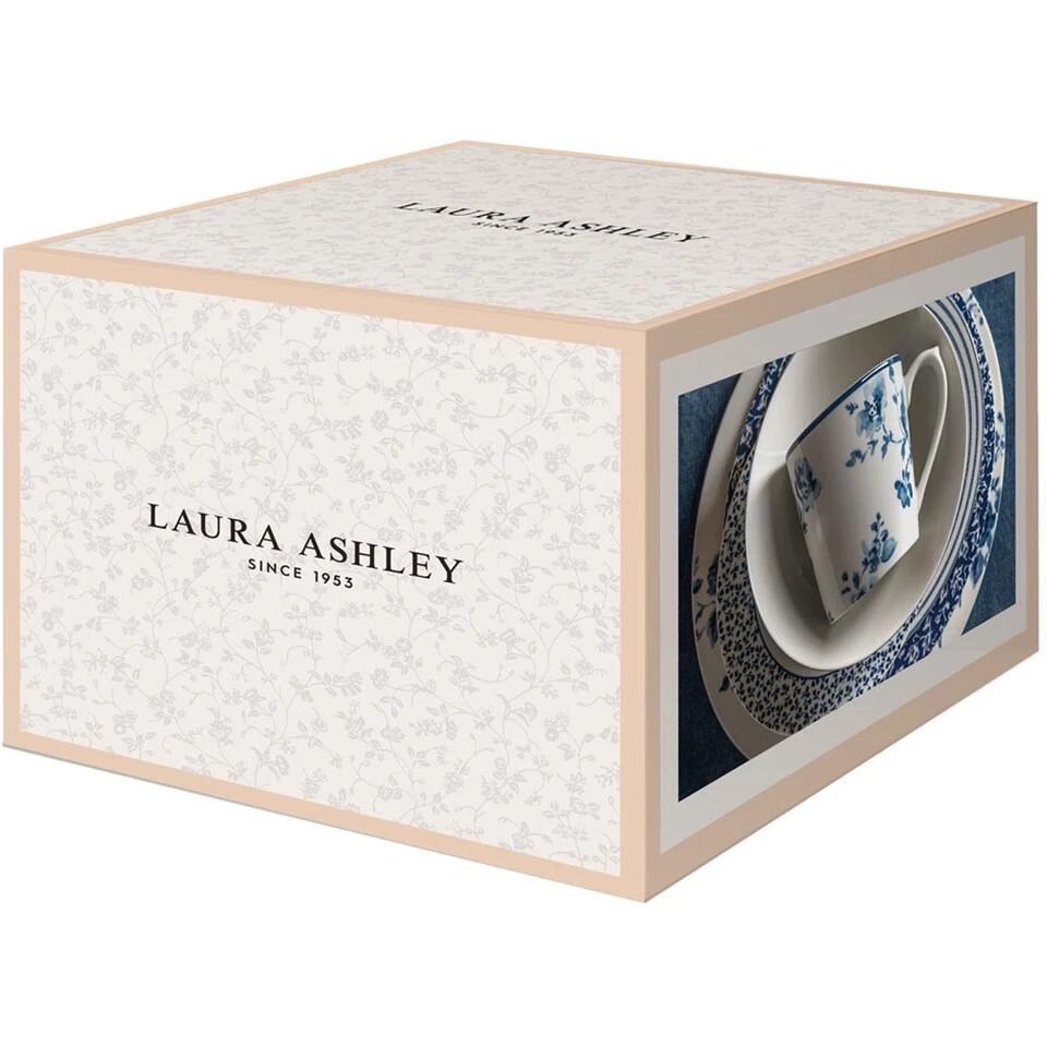 Laura Ashley Giftset 4 Kommen 16 Cm China Rose - Afbeelding 3