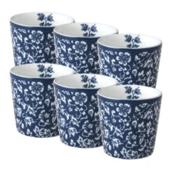 Laura Ashley Set 6 Eierdoppen Sweet Alyssum