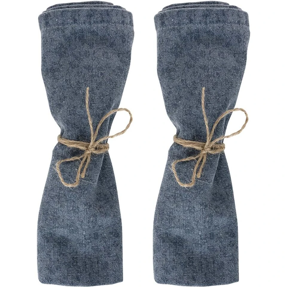 Laura Ashley Set 2 Servetten Wild Clematis Blue - Afbeelding 2