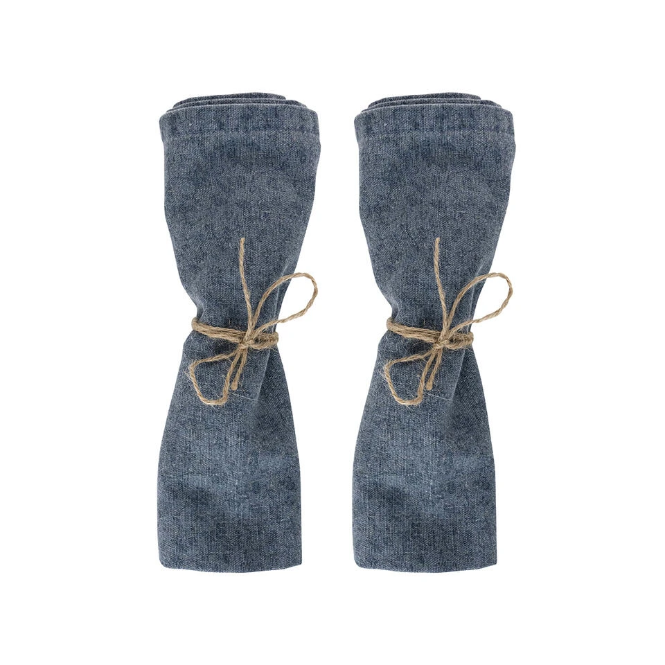 Laura Ashley Set 2 Servetten Wild Clematis Blue