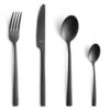 Amefa Manille - 16-delige Bestekset Voor 4 Personen - Stonewash Zwart